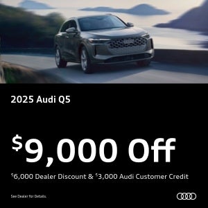 Front view of an Audi Q5 Sportback
